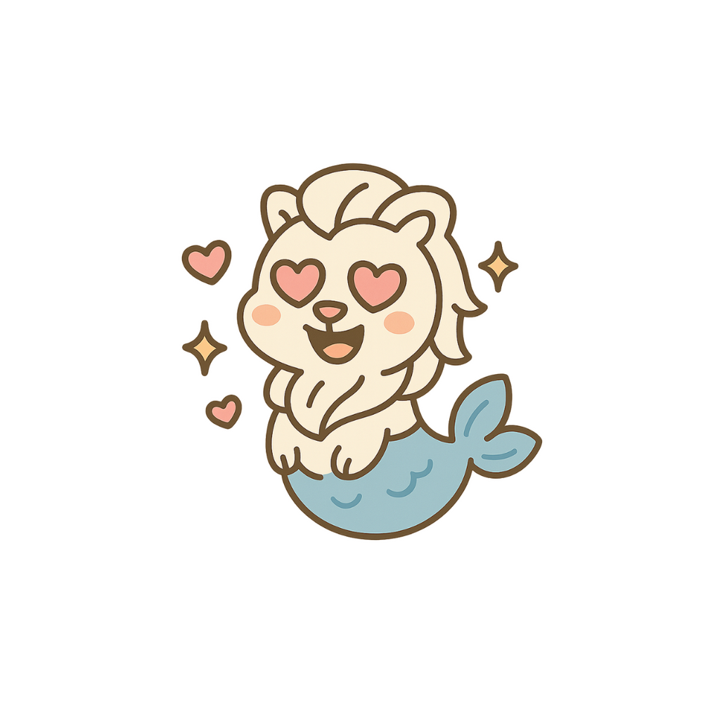 Loving Eyes Merlion Keychain