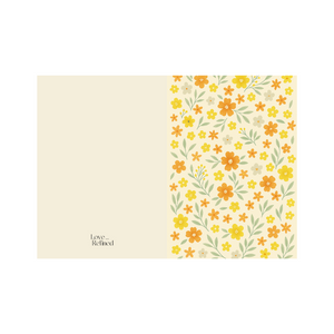 Buttercup Breeze Greeting Card
