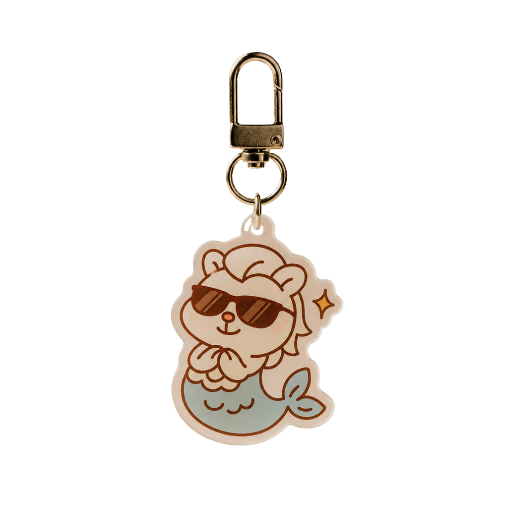 Cool Merlion Keychain