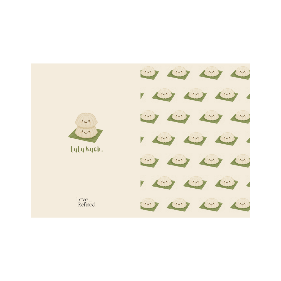 Tutu Kueh Greeting Card