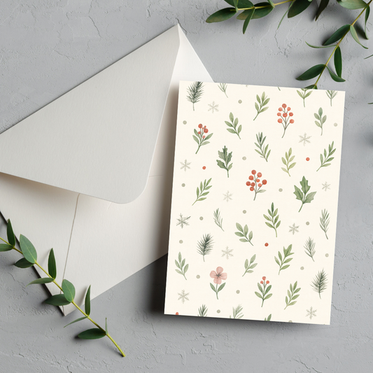 Berry Merry Greeting Card