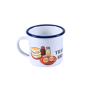 The Traditional Breakfast Enamel Mug