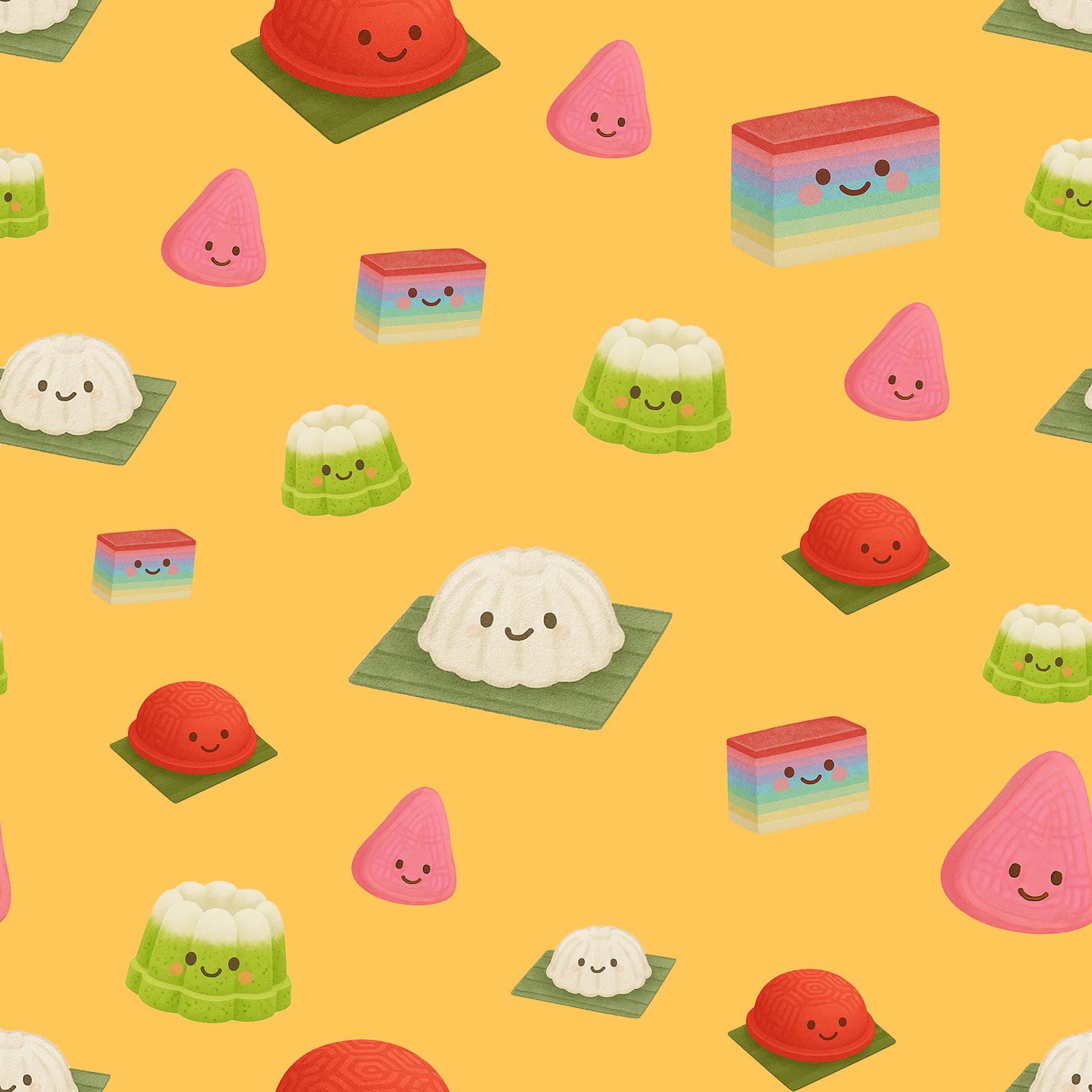 Kueh Collection Oven Mittens