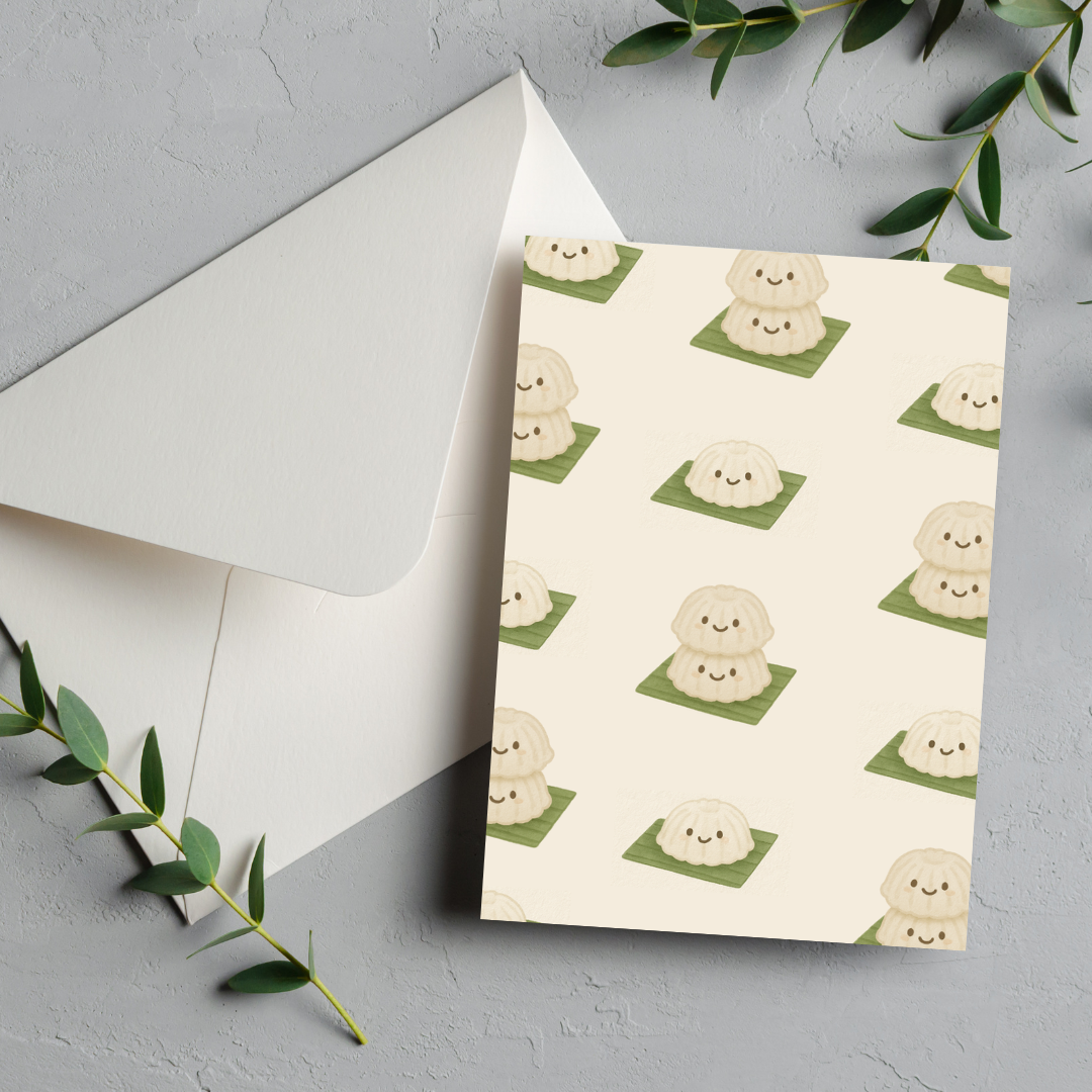 Tutu Kueh Greeting Card