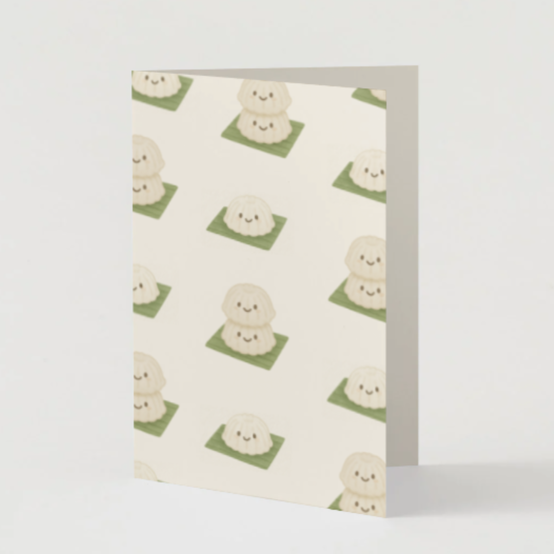 Tutu Kueh Greeting Card