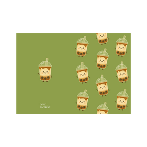 Bubble Tea Greeting Card