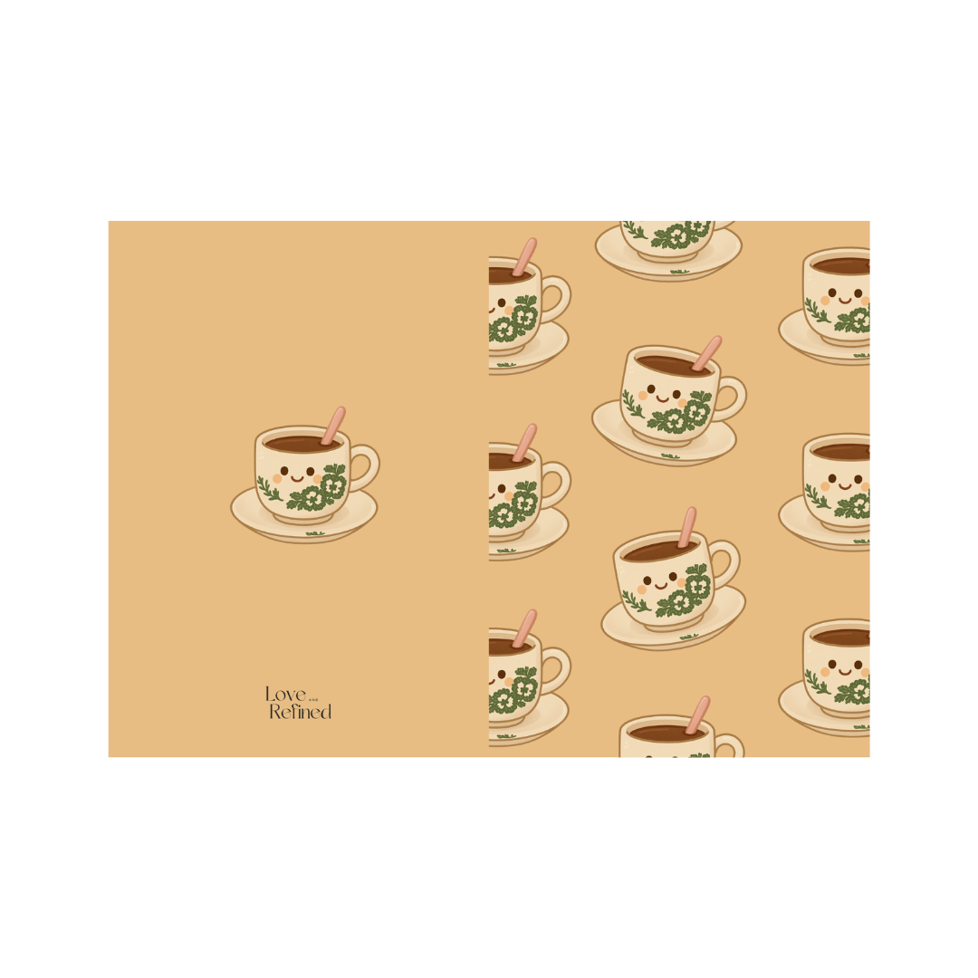 Kopi Greeting Card