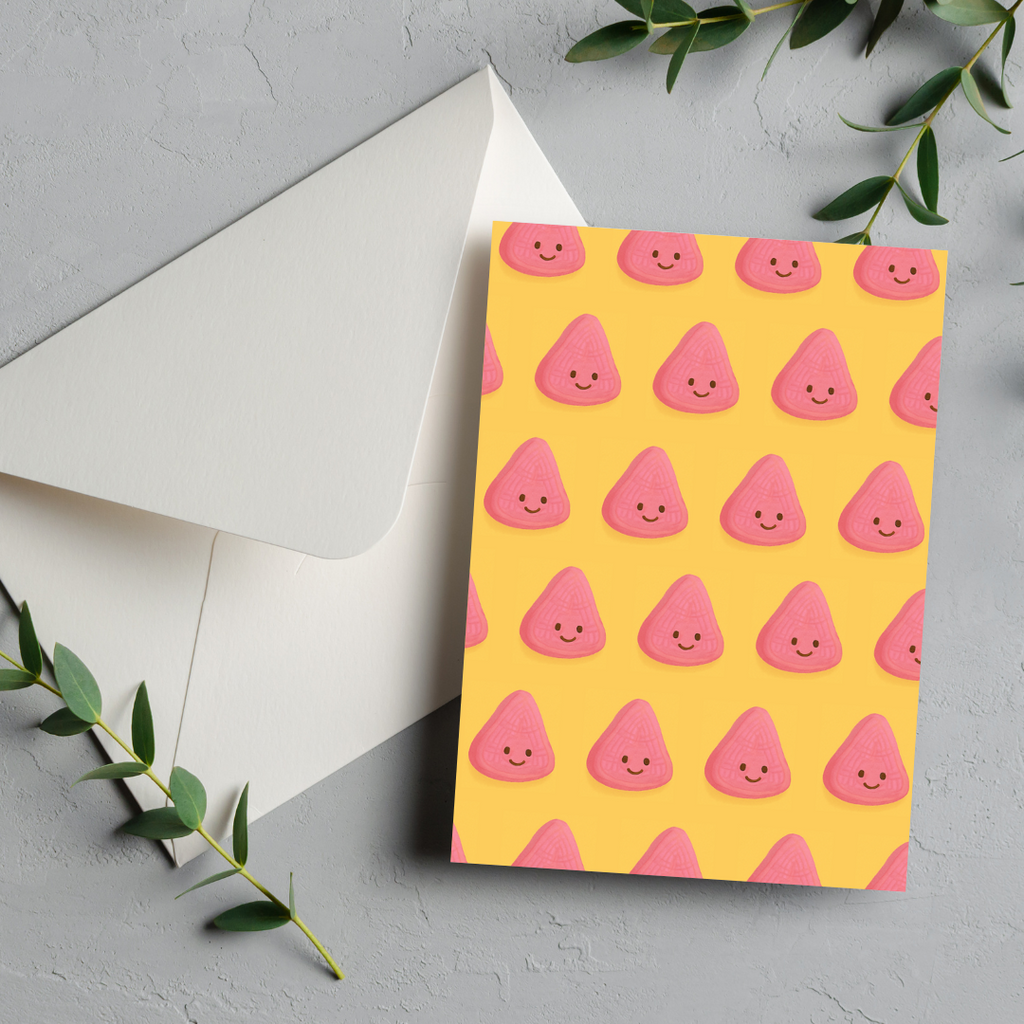 Png Kueh Greeting Card