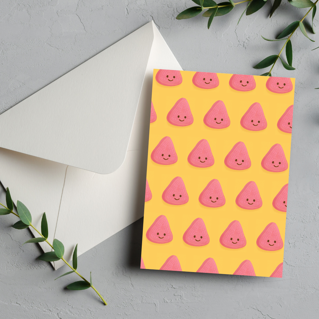 Png Kueh Greeting Card
