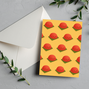 Ang Ku Kueh Greeting Card
